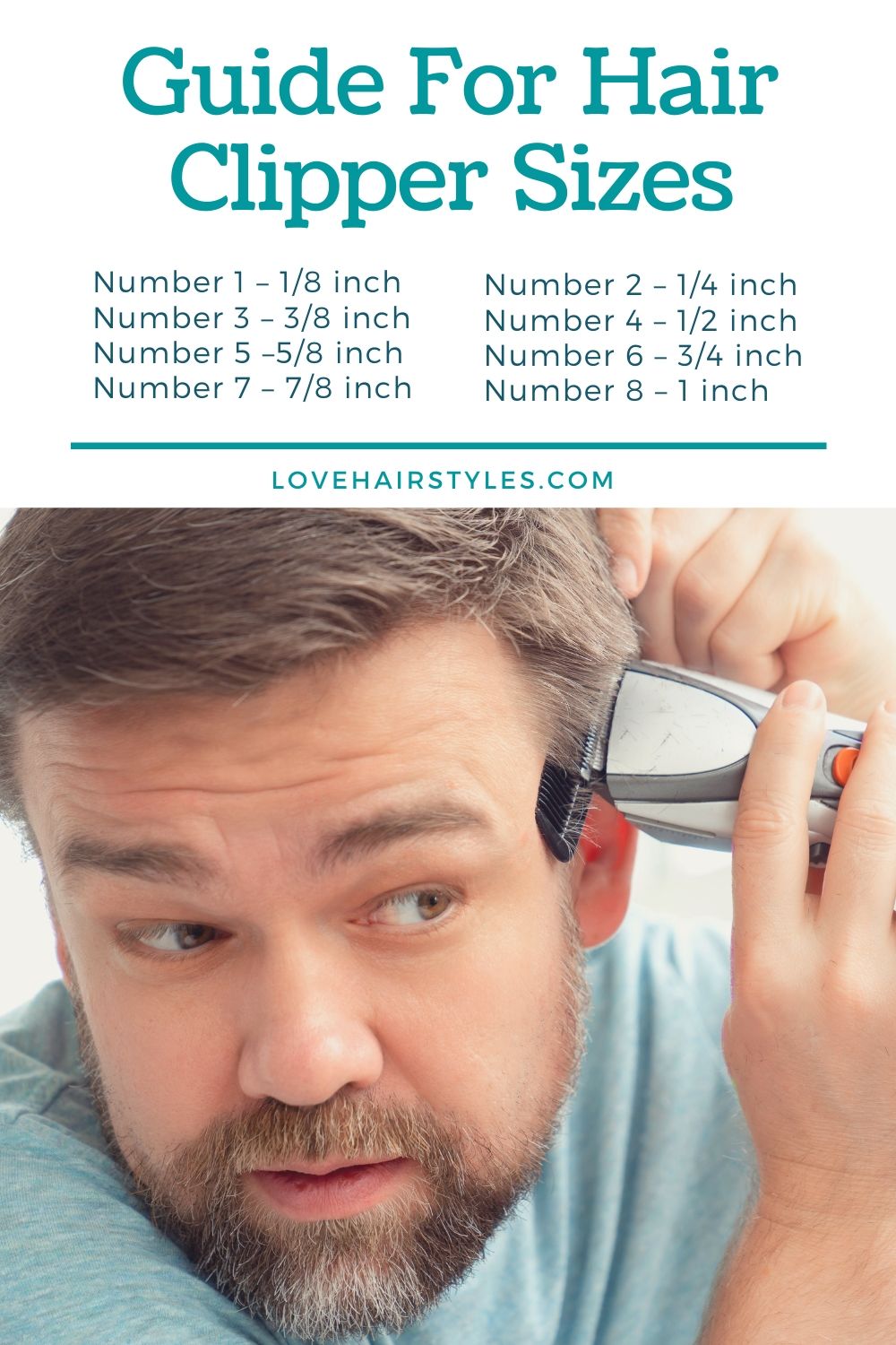 hair cutting trimmer size