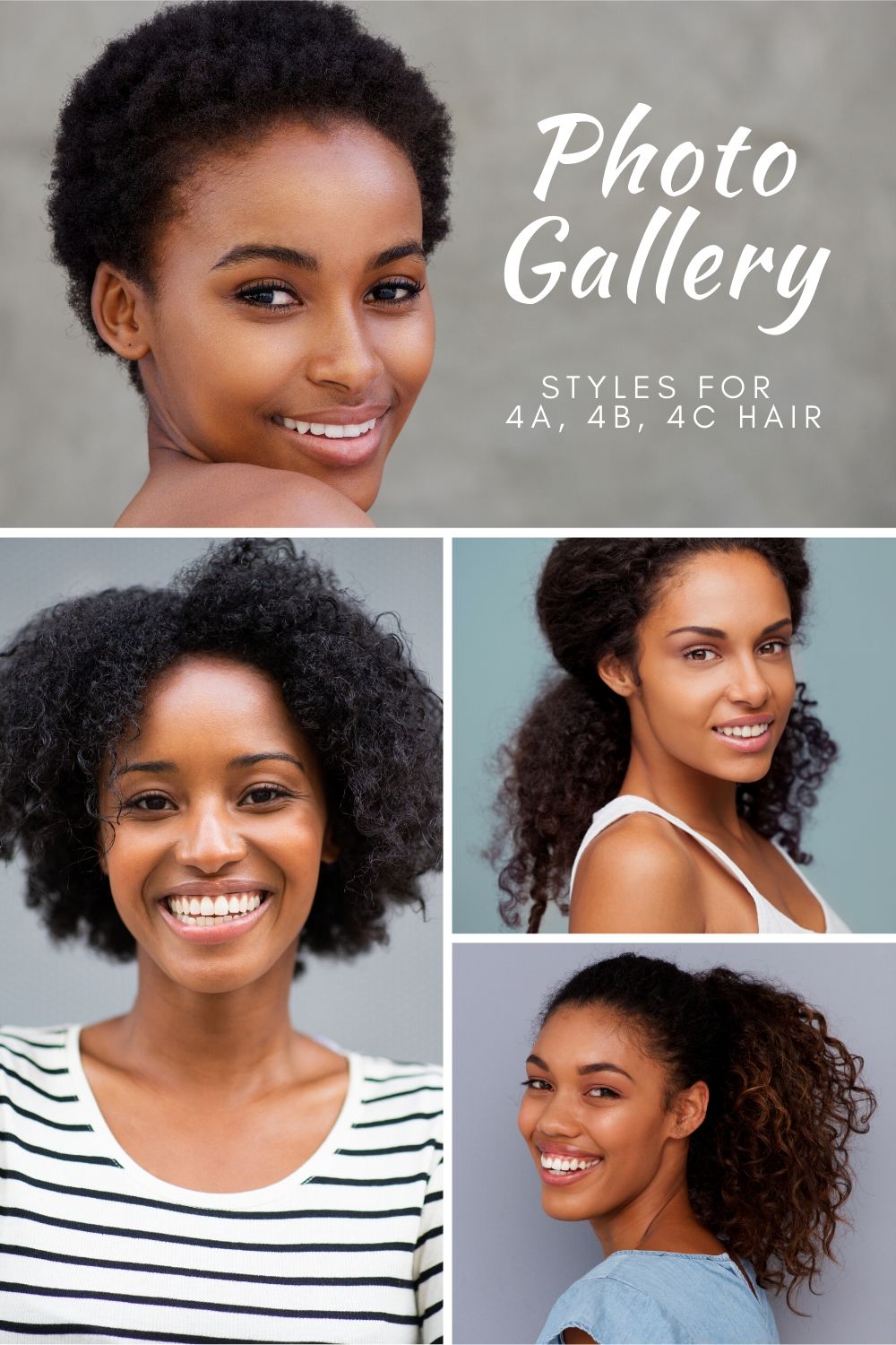 Gallery Of Haircuts and Styles For 4a, 4b, 4c Hair Types