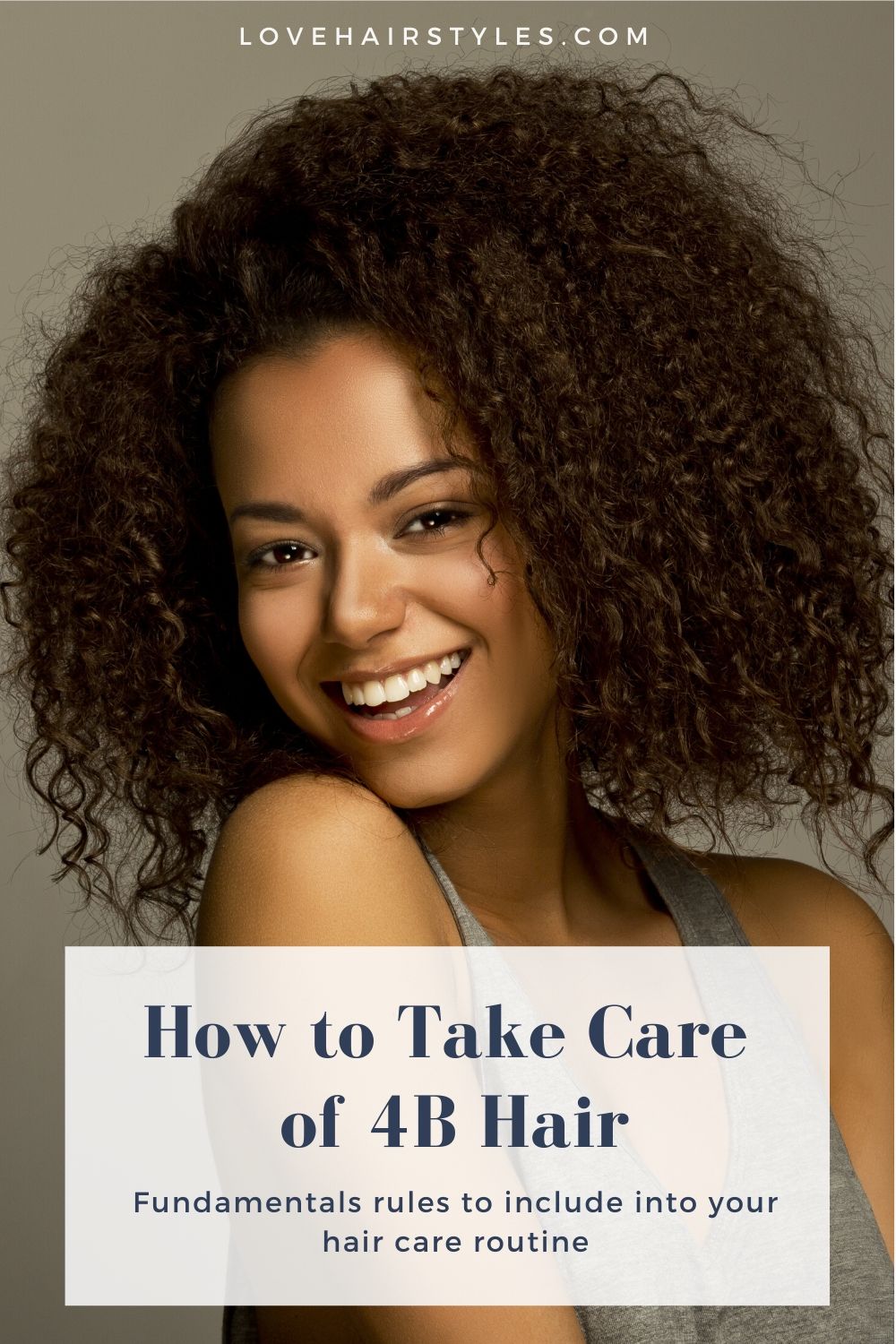 How to Take Care of 4B Hair
