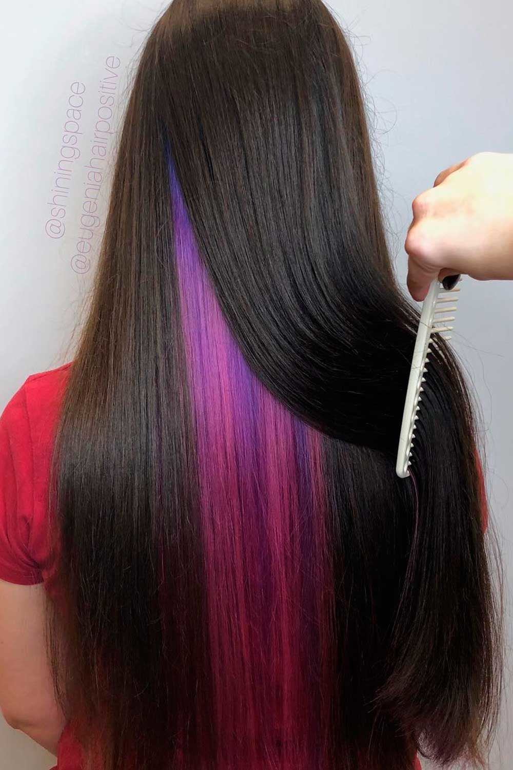 50 Best Peekaboo Hair Color Ideas in 2023  HairstyleCamp