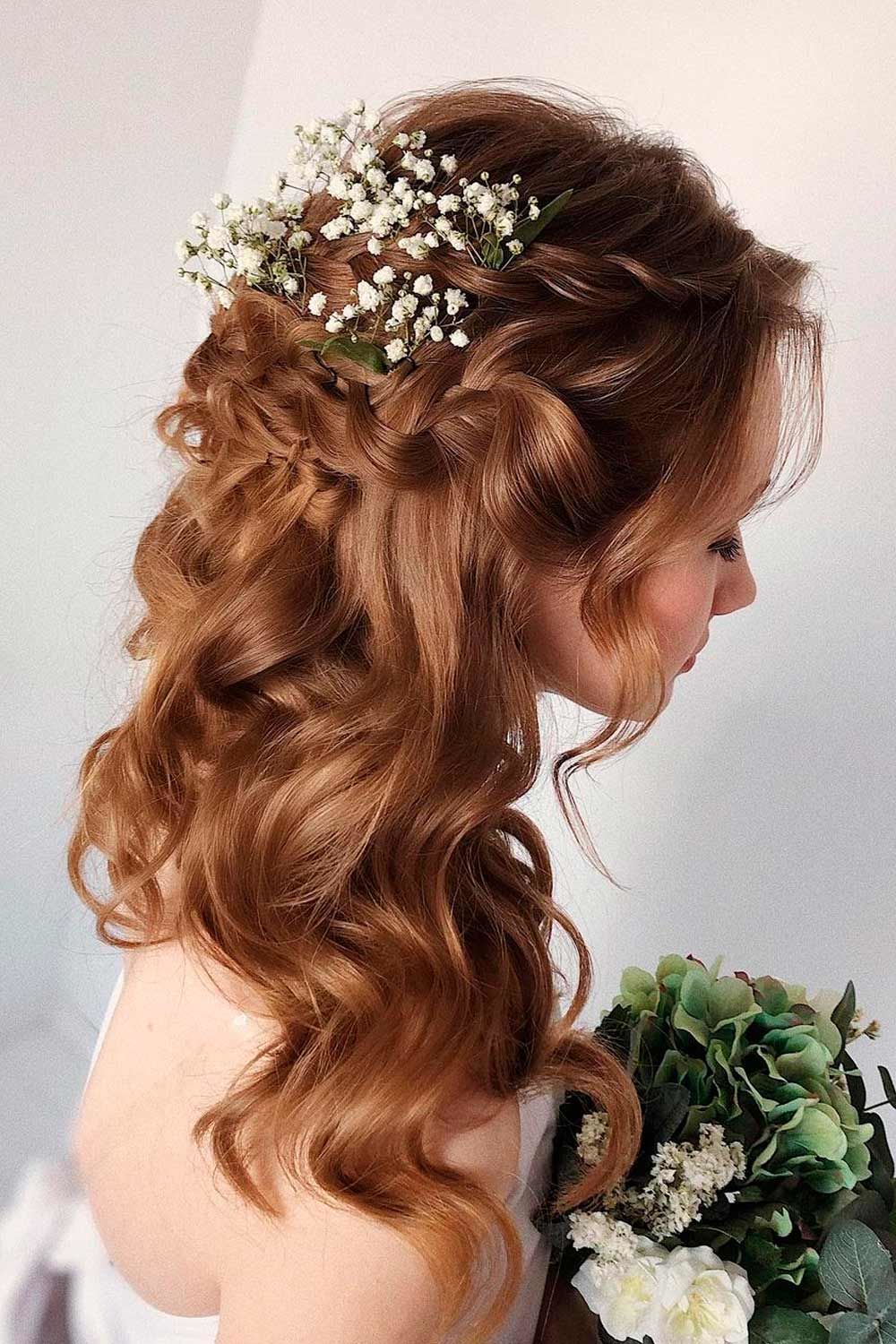 Accessorized Long Formal Hairstyles