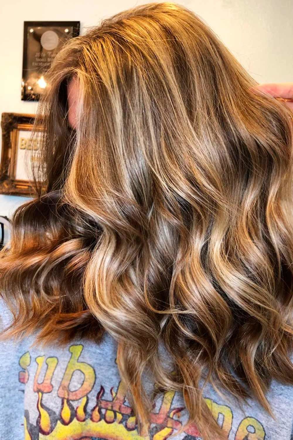 33 Flirty And Effortless Ways To Rock Golden Brown Hair