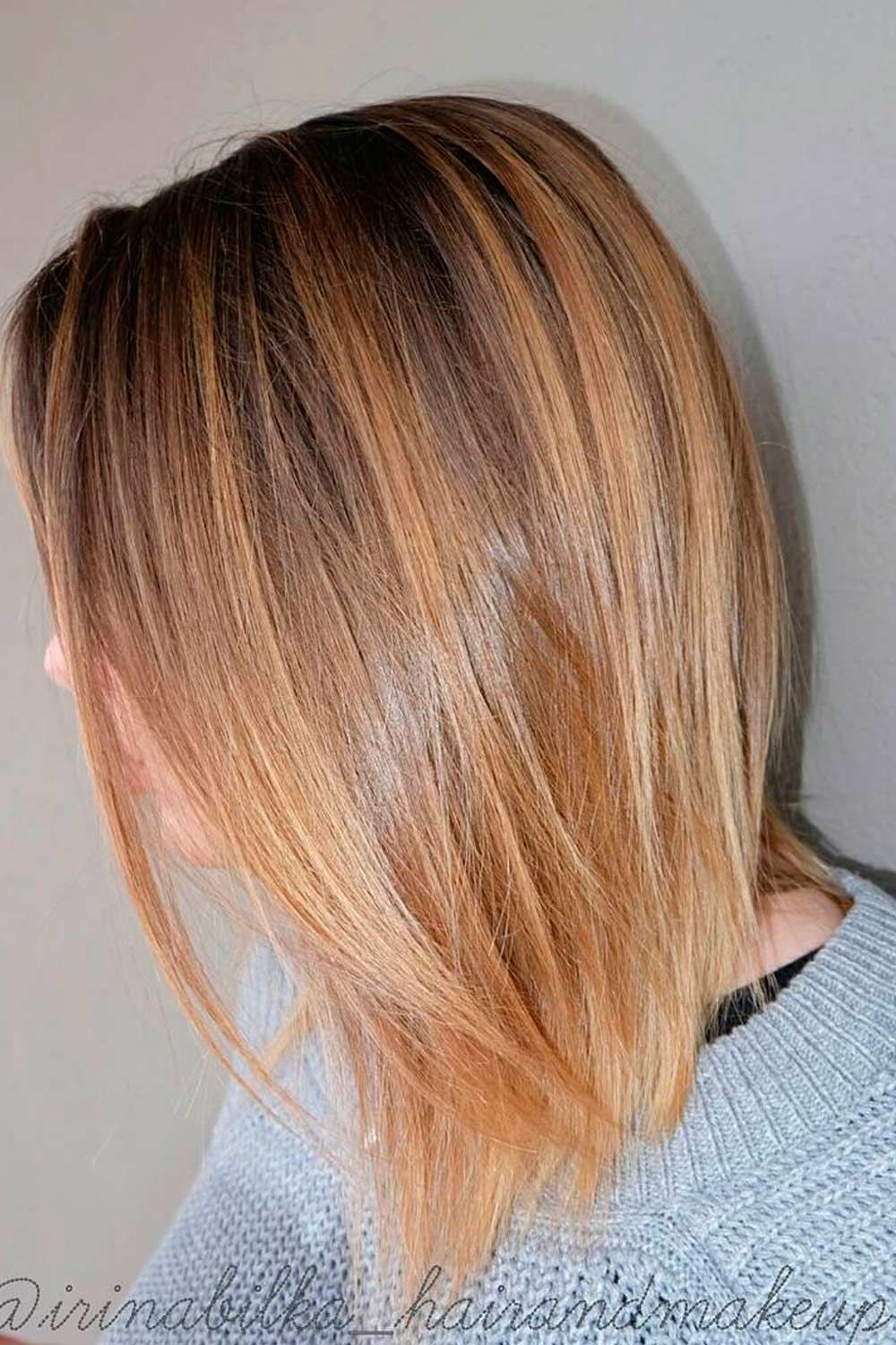 Cool Toned Brown Balayage