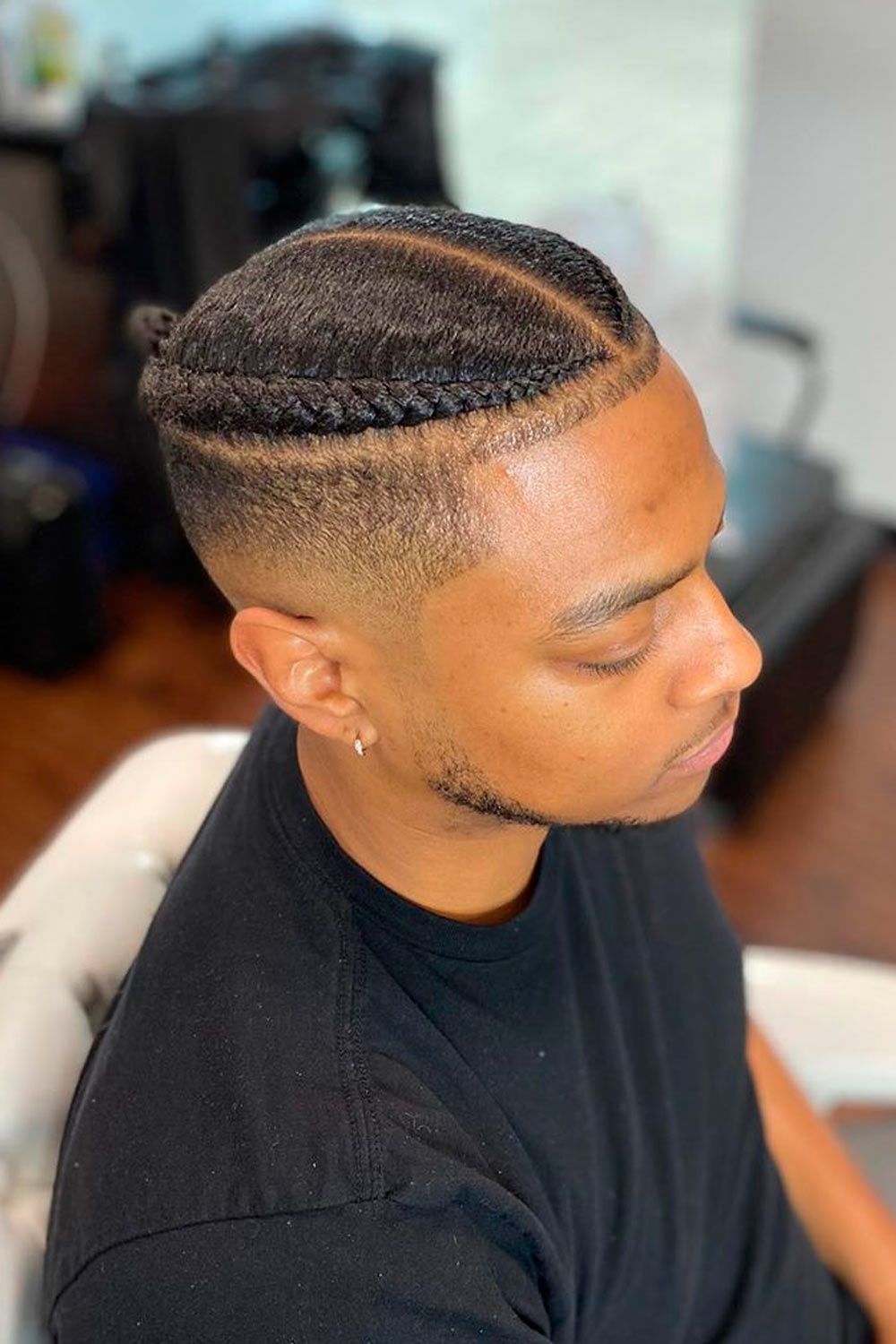 Black Man Bun With Braids Man Braids Hairstyles Conorows Braids Man  Black Man Bun With Braids Man Braids Hairstyles Conorows Braids Man