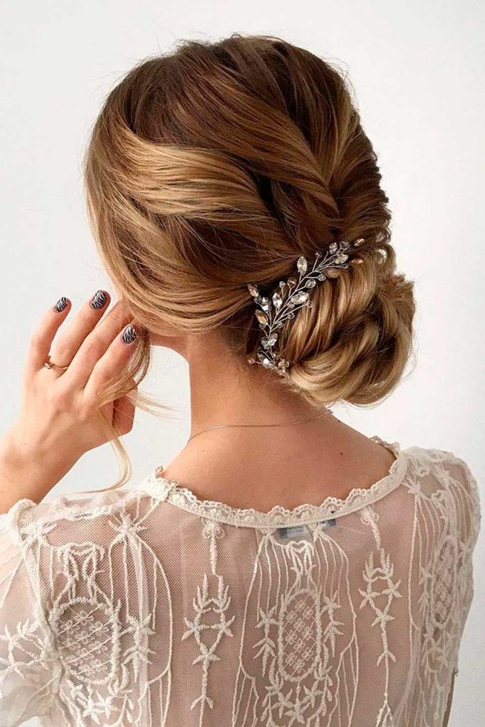 Gorgeous Updo With Accessories