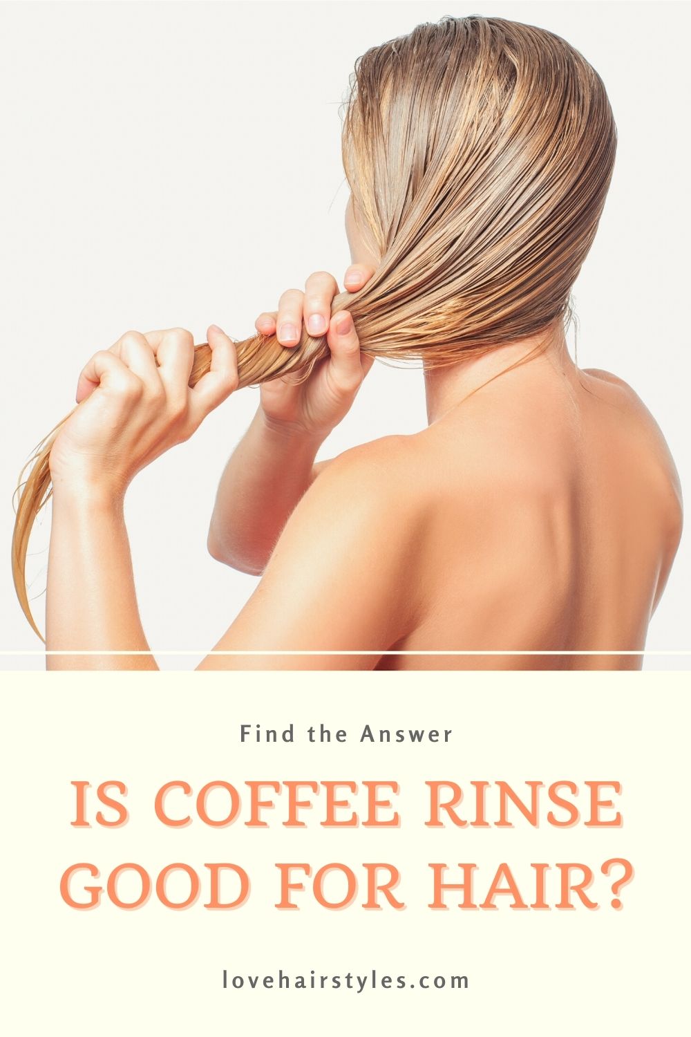 Is coffee rinse good for hair?