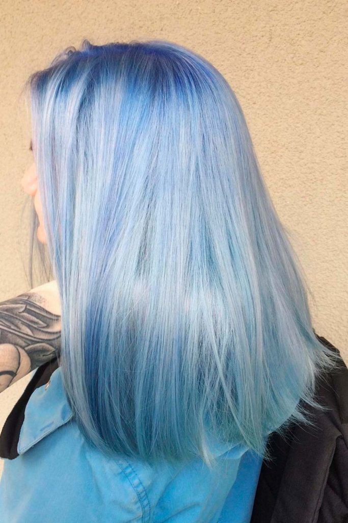 Cloud Blue Hair
