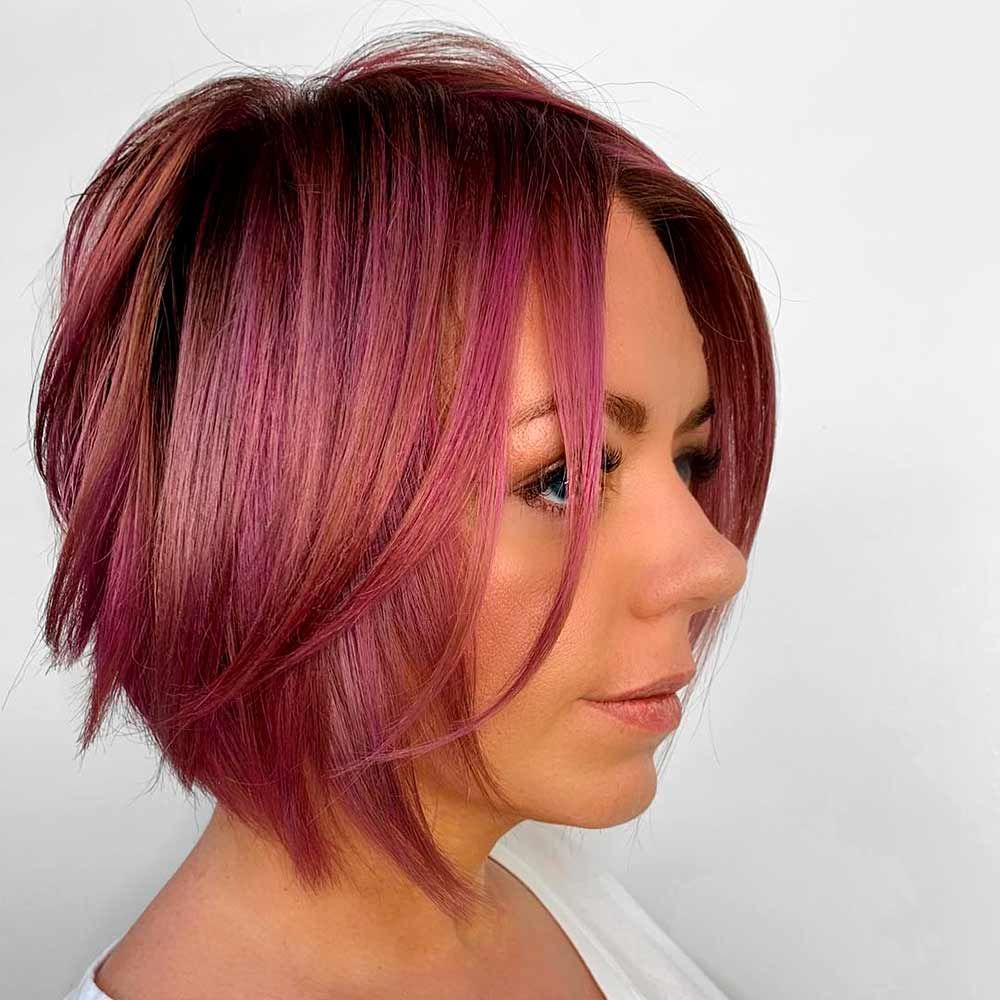 40 Best Plum Hair Color Ideas  Hairstyles for Rebel Look Burgundy Hair  Styling Tips