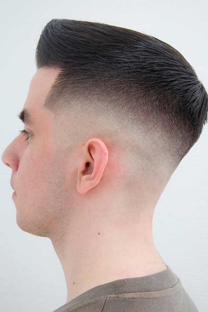 Taper Fade Cut With Quiff, bald undercut, bald drop fade, bald low fade