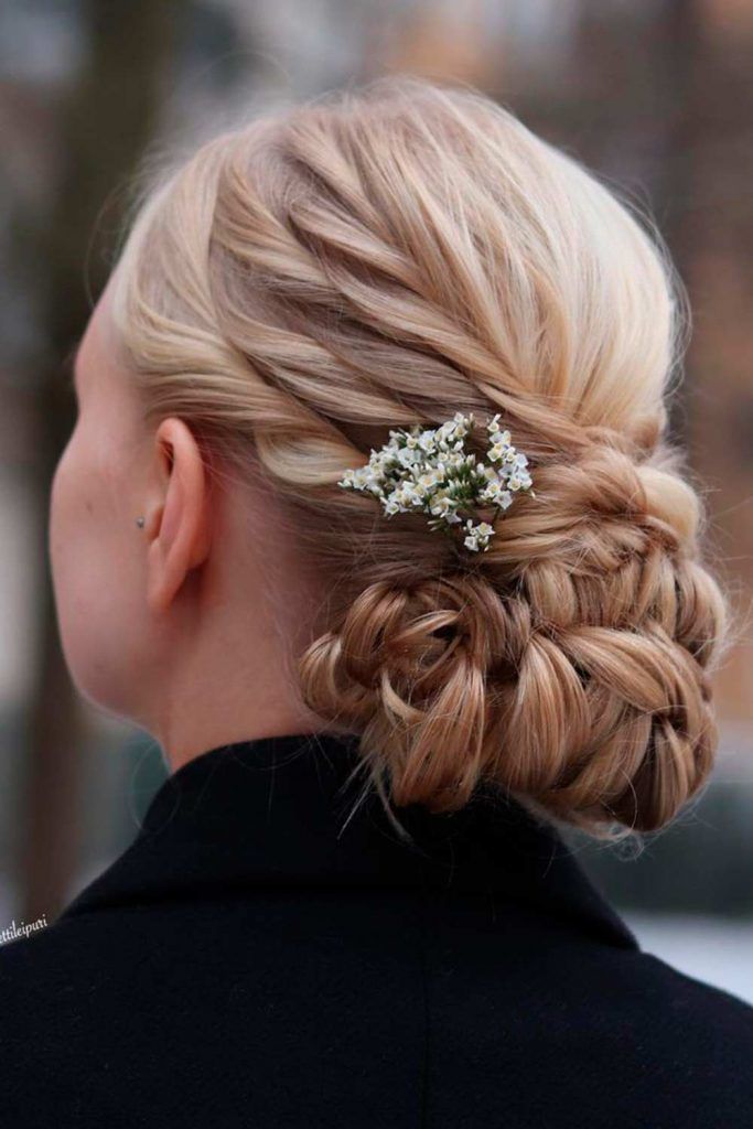 Romantic Messy Buns Hairstyles, messy low bun, messy buns, long hair messy bun