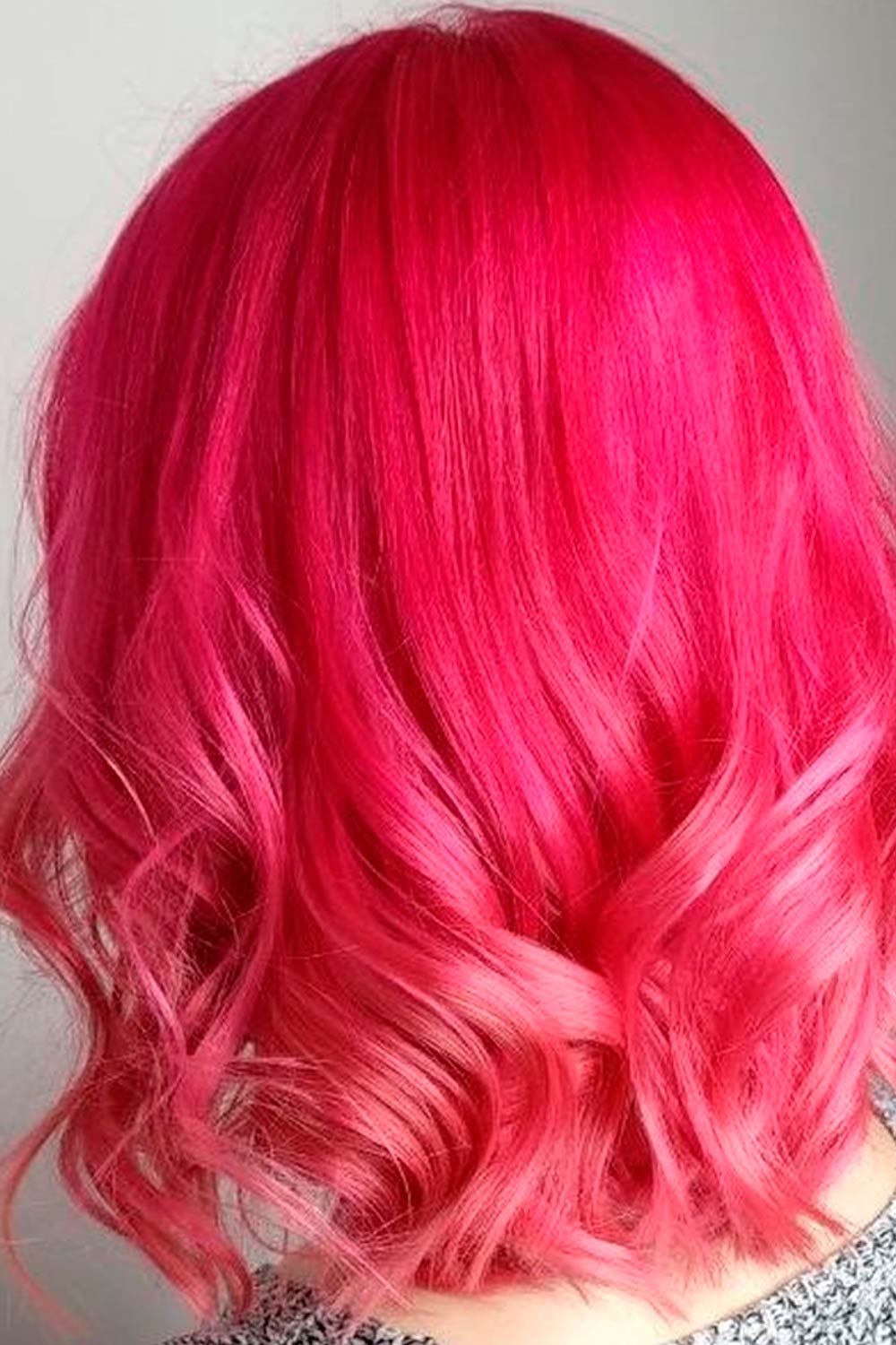 short pink ombre hair