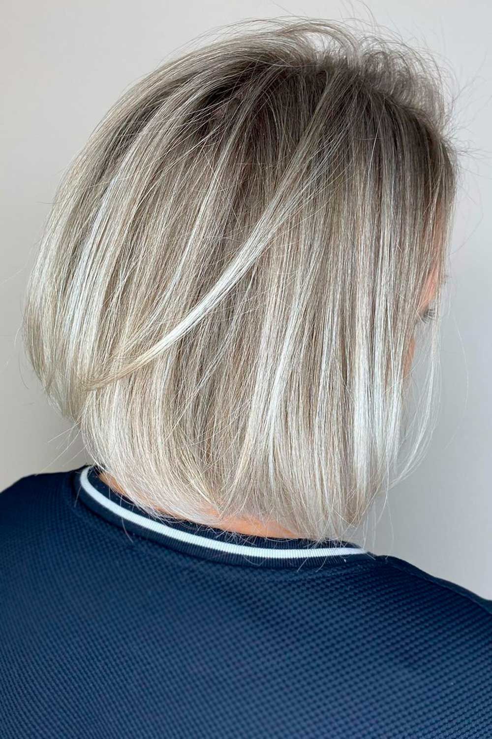 Black & Blonde, short hair ombre color, ombre straight short hair, short hair blonde ombre