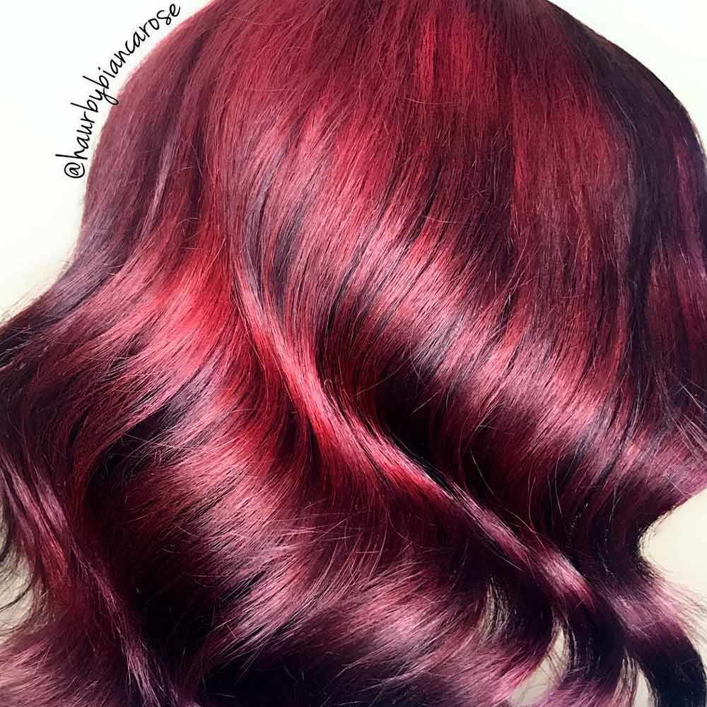 black and red hair ideas