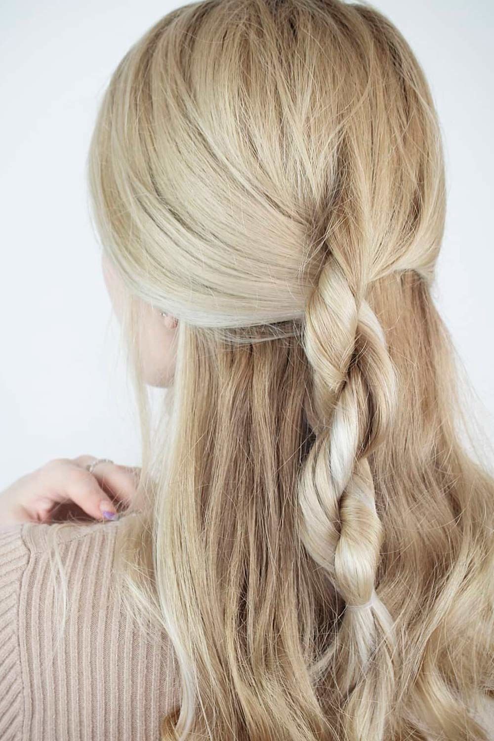 Rope Braid Hairstyle 