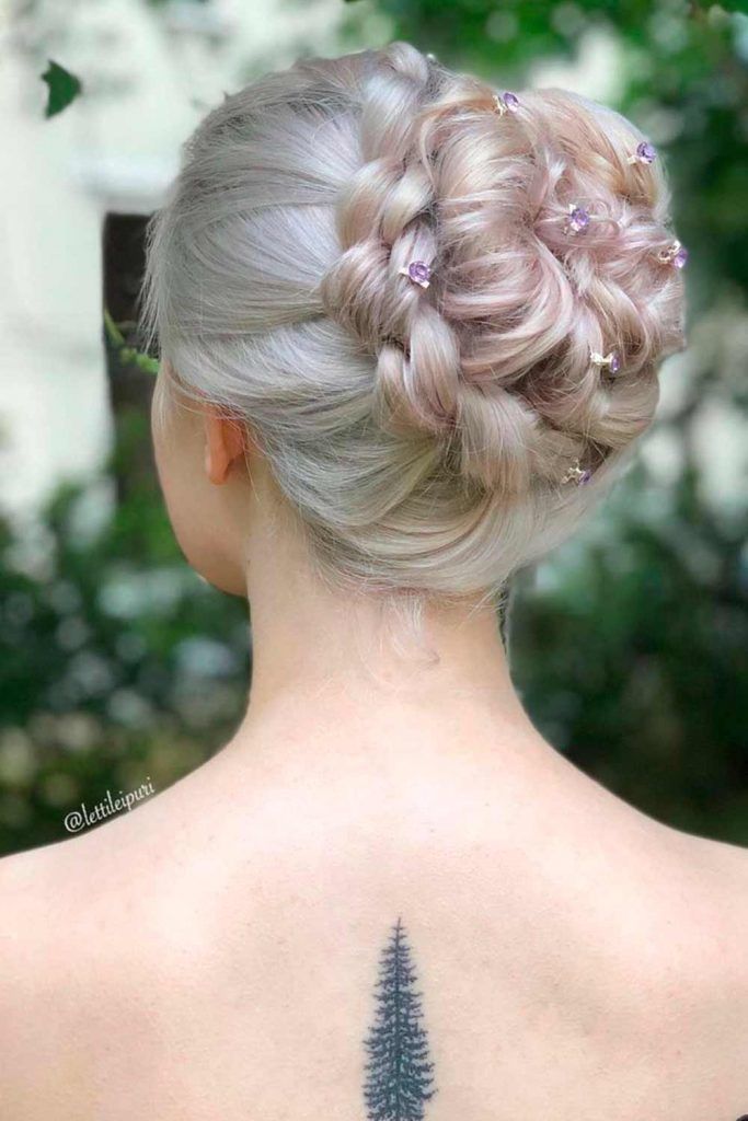 Blonde Updo Hairstyle, wedding bun updos, elegant updos for wedding, hairstyles updos for wedding, updos for wedding bride