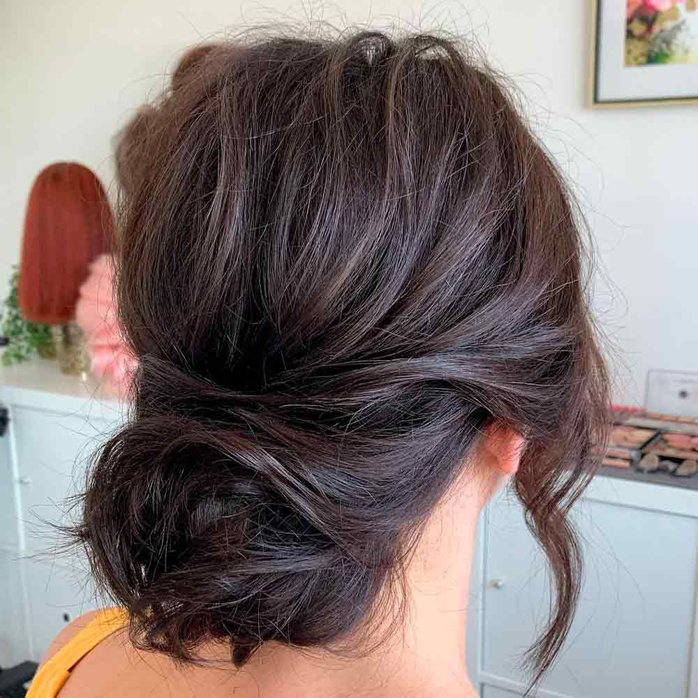 A Stunning Bun Updo, hairstyles updos for wedding, loose updos wedding, updos wedding