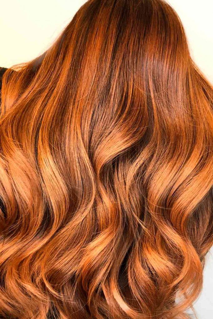 natural copper hair color