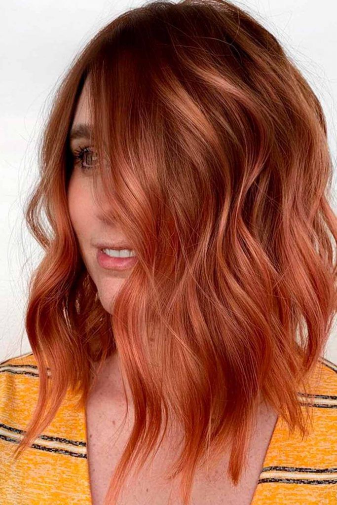 natural copper hair color