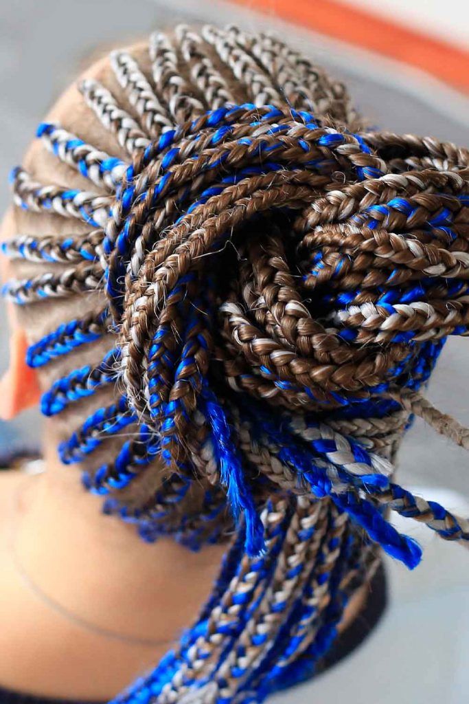 Tiny Cobalt Braids