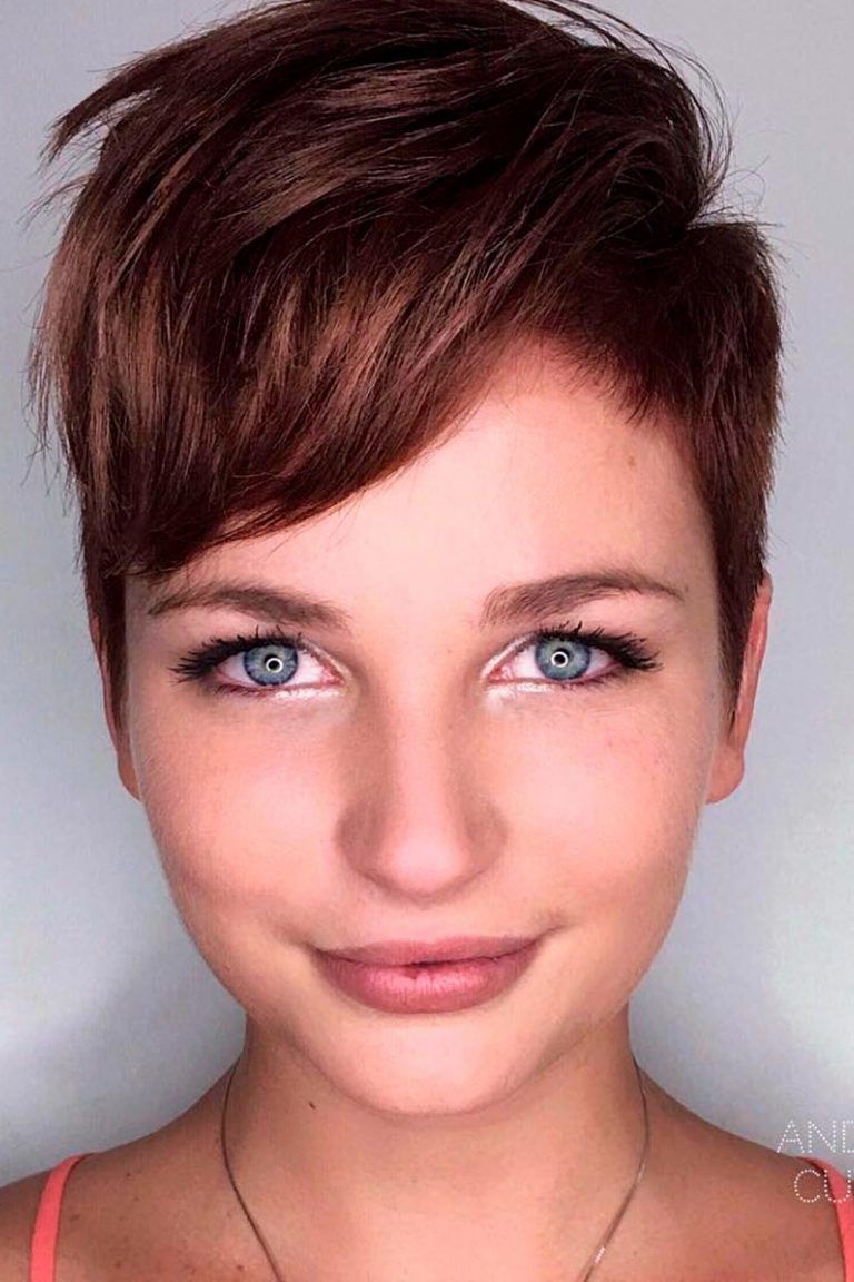 67 Collection Short Hair Styles For Round Faces 2021 for Rounded Face