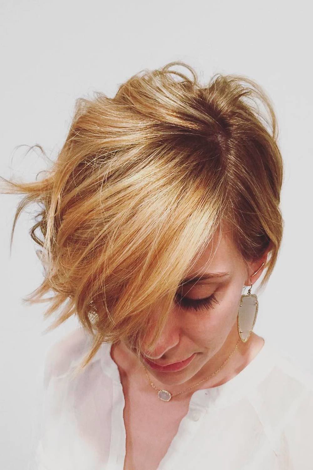 Messy Asymmetrical Pixie Cut