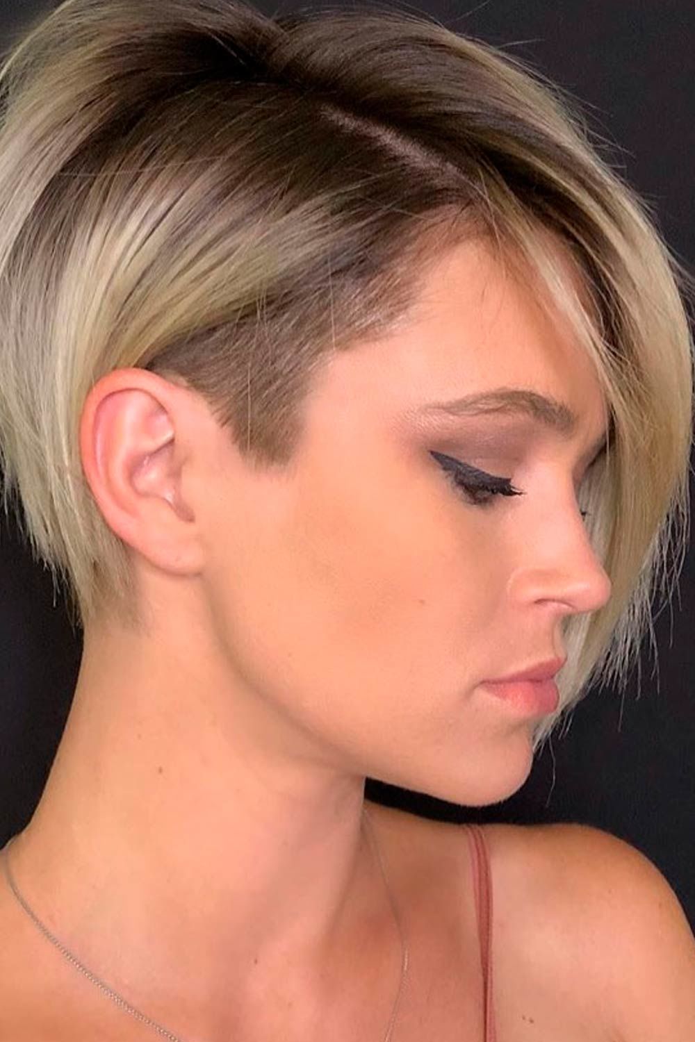 asymmetrical pixie undercut