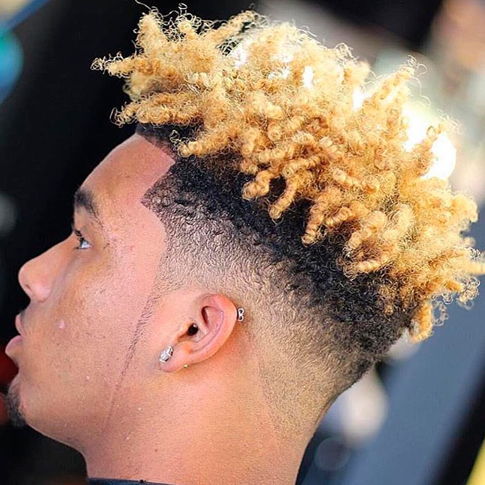 Blonde Frohawk