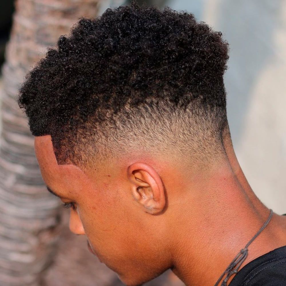 Curly Top + Skin Fade