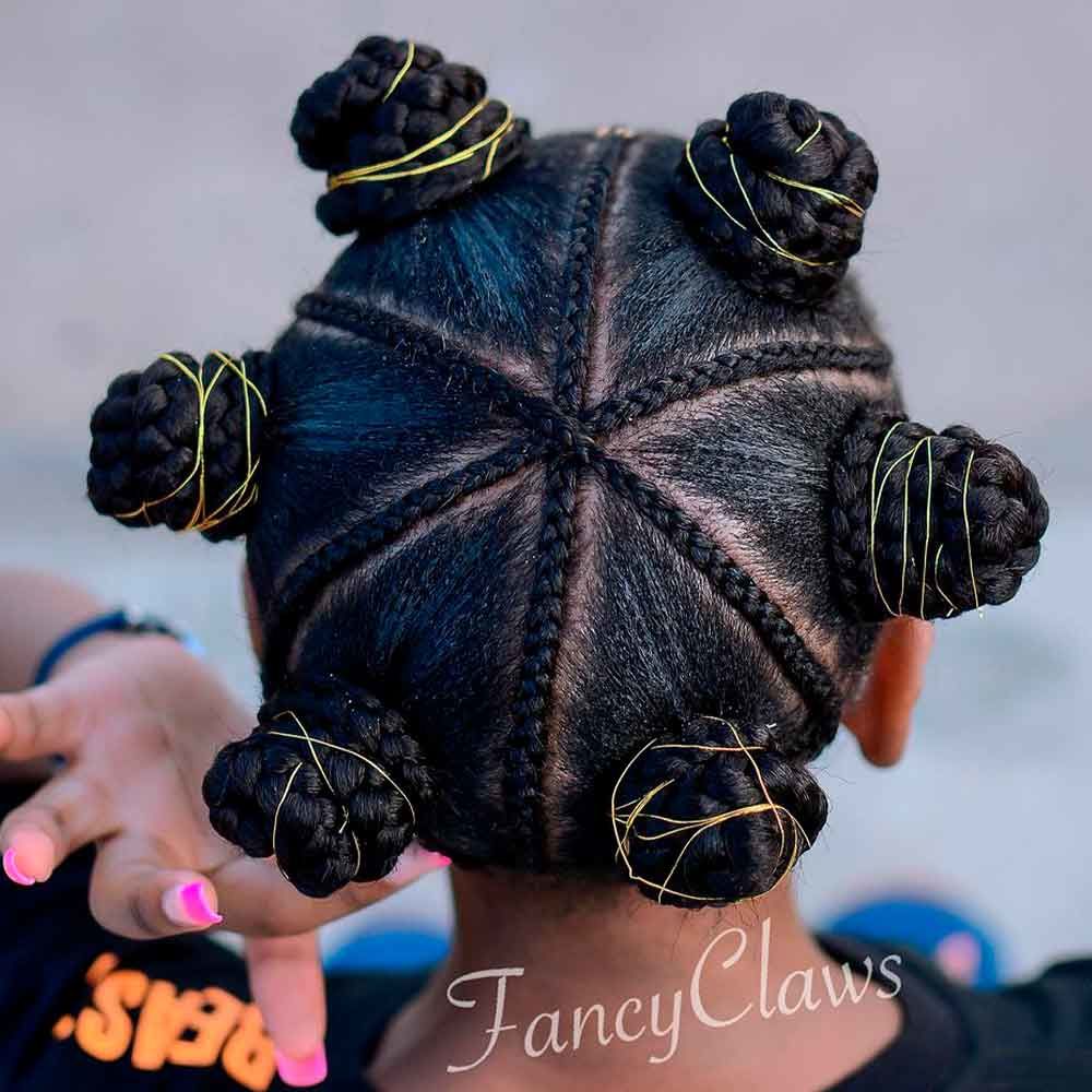 Impressive Bantu Knots For Short Hair