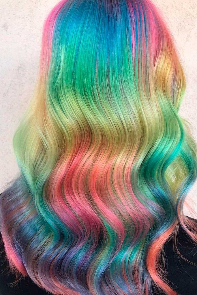 Multicolored Hair
