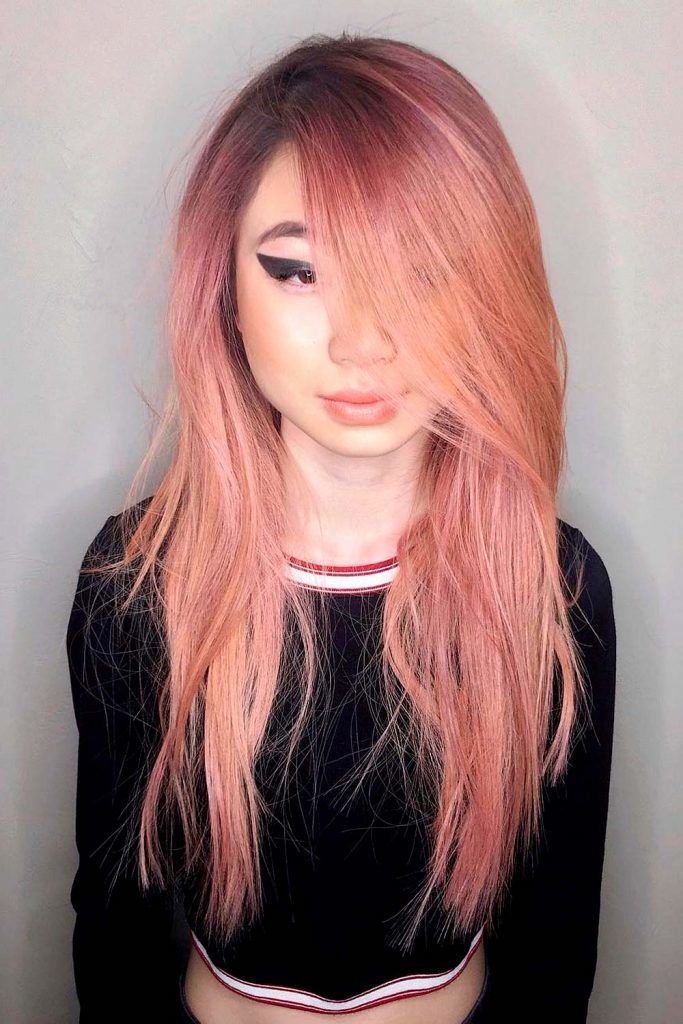 Rose Gold Hair