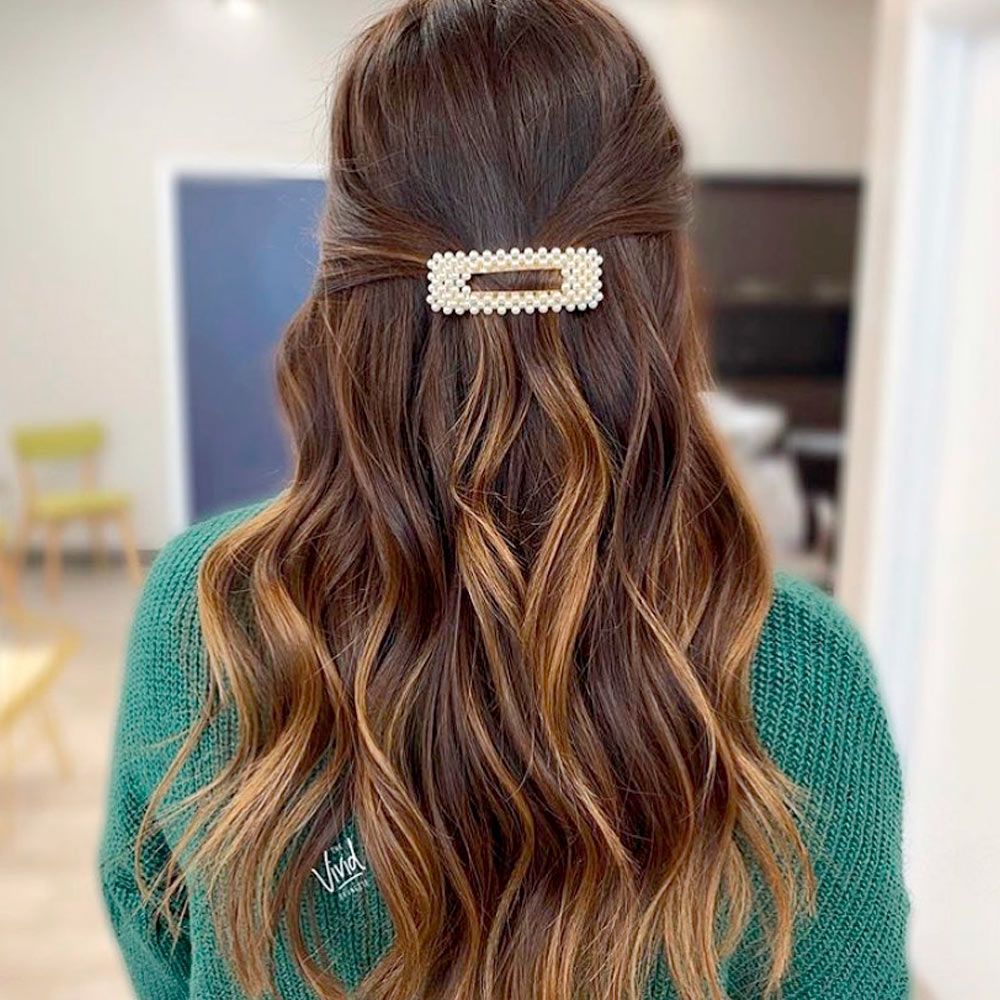 Chestnut Brown Balayage Hair