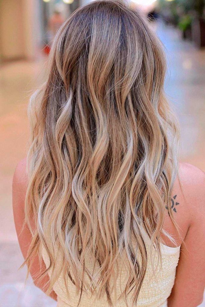 Wheat Blonde Melt Hair Color