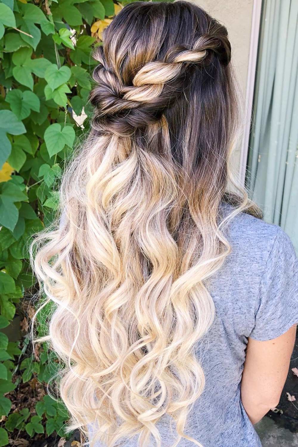 Diamond Braidhalf up or pigtail - Sweethearts Hair