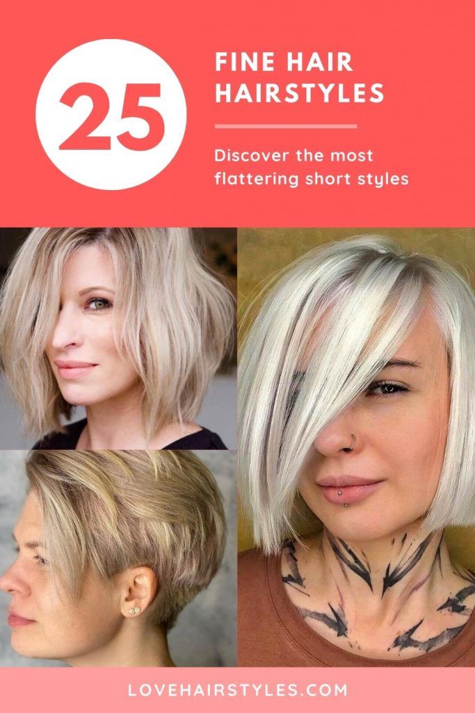 25 Flattering Short Haircuts For Fine Hair