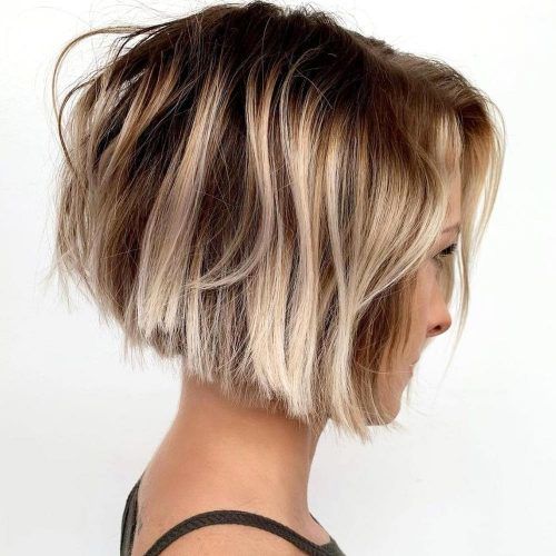 Angled Short Bob