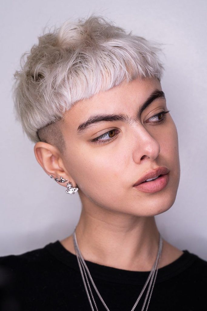 Super Short Hair Women