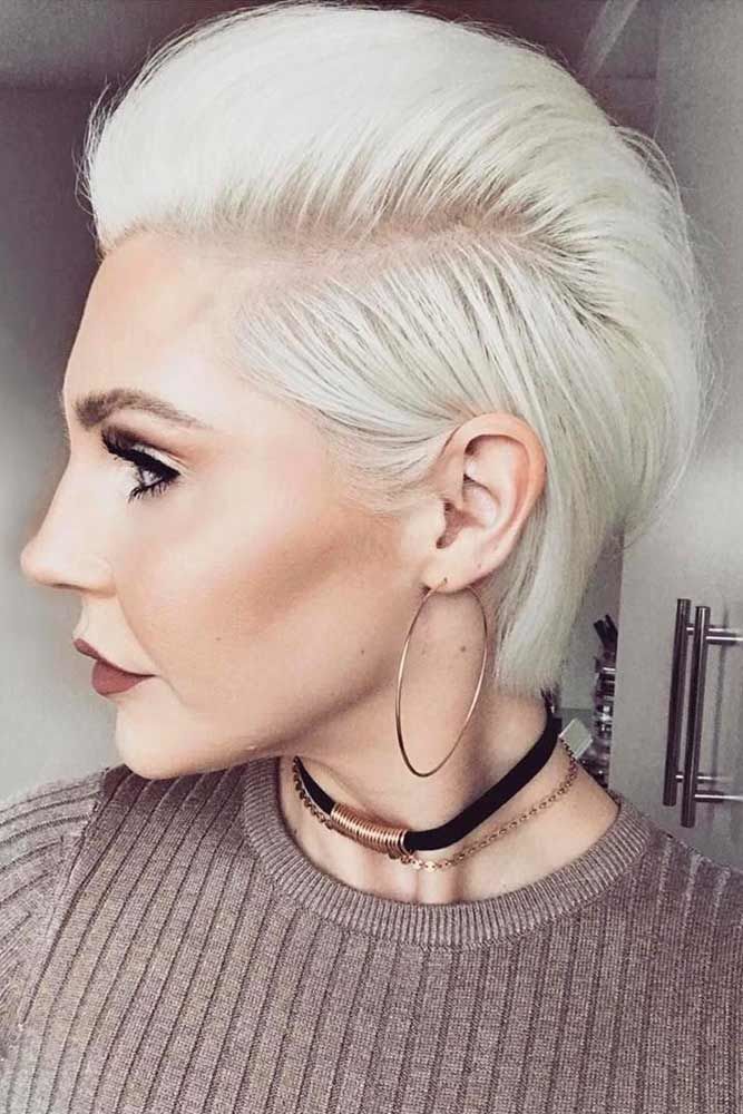 best short haircuts hairstyles brush up blonde