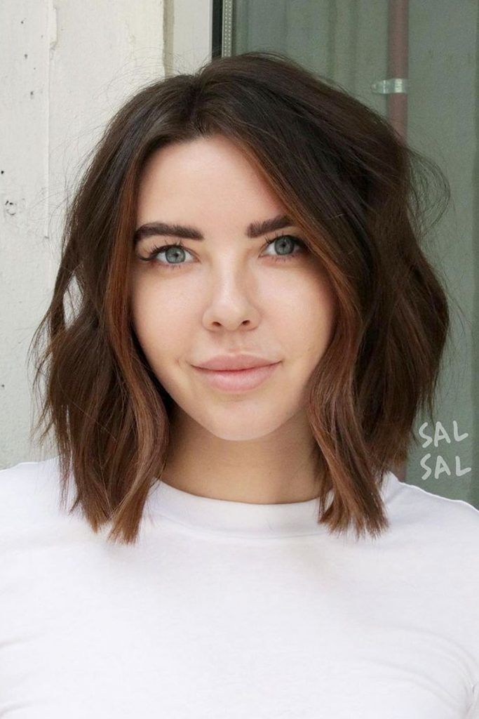 Hot Brunette Short Hair