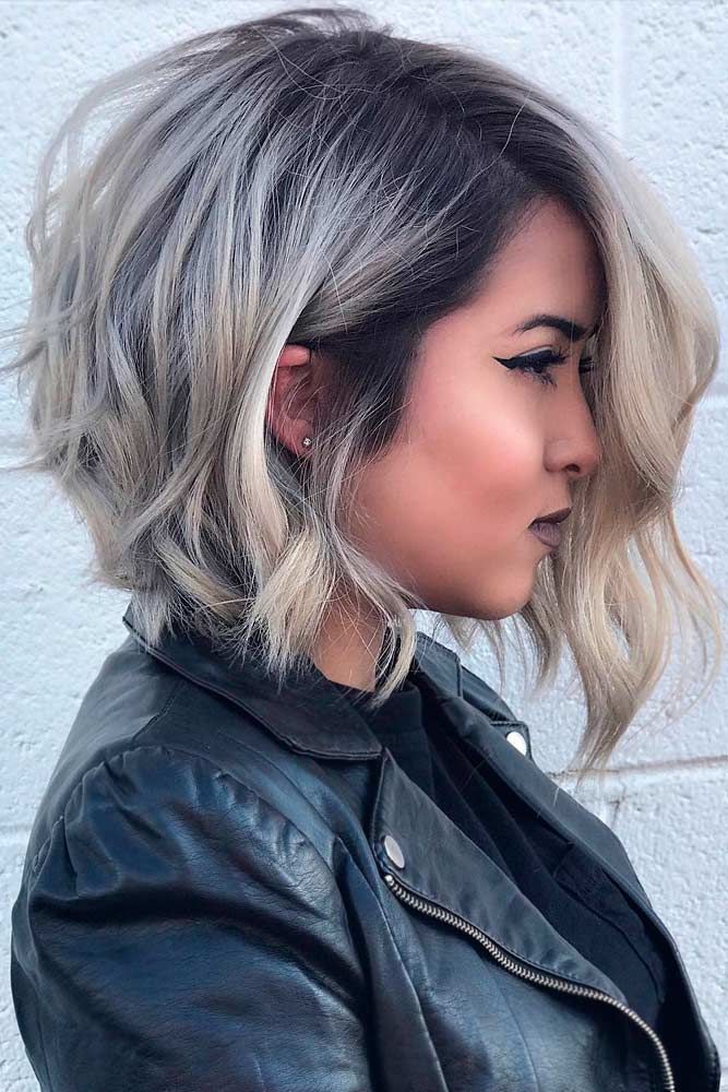 Best Short Hairstyles For Wavy Hair - Lob