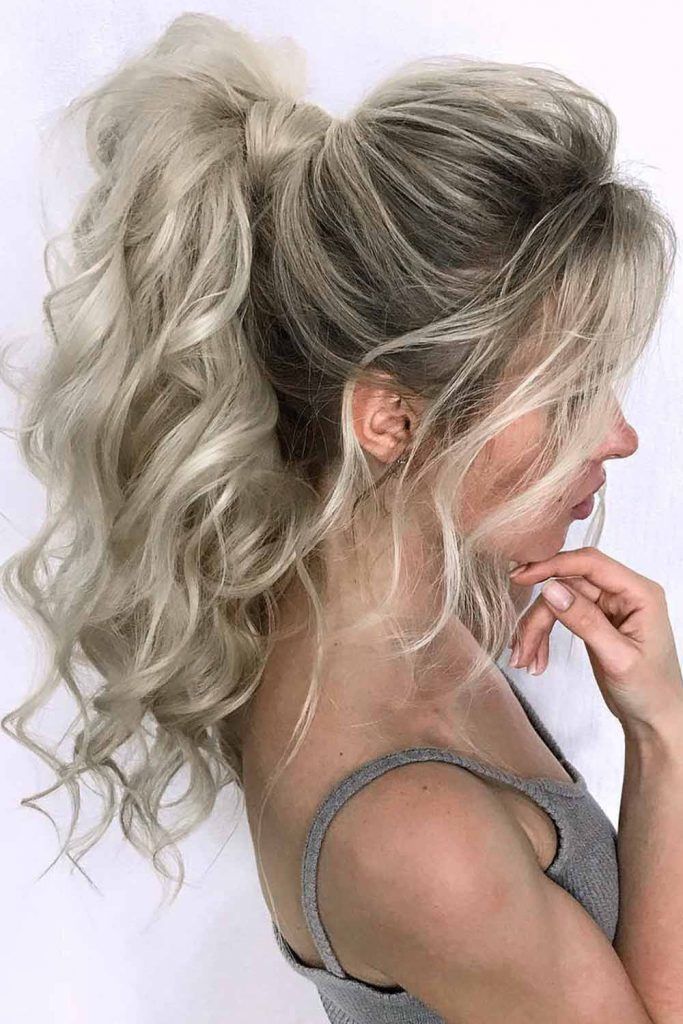 Platinum Blonde Curls