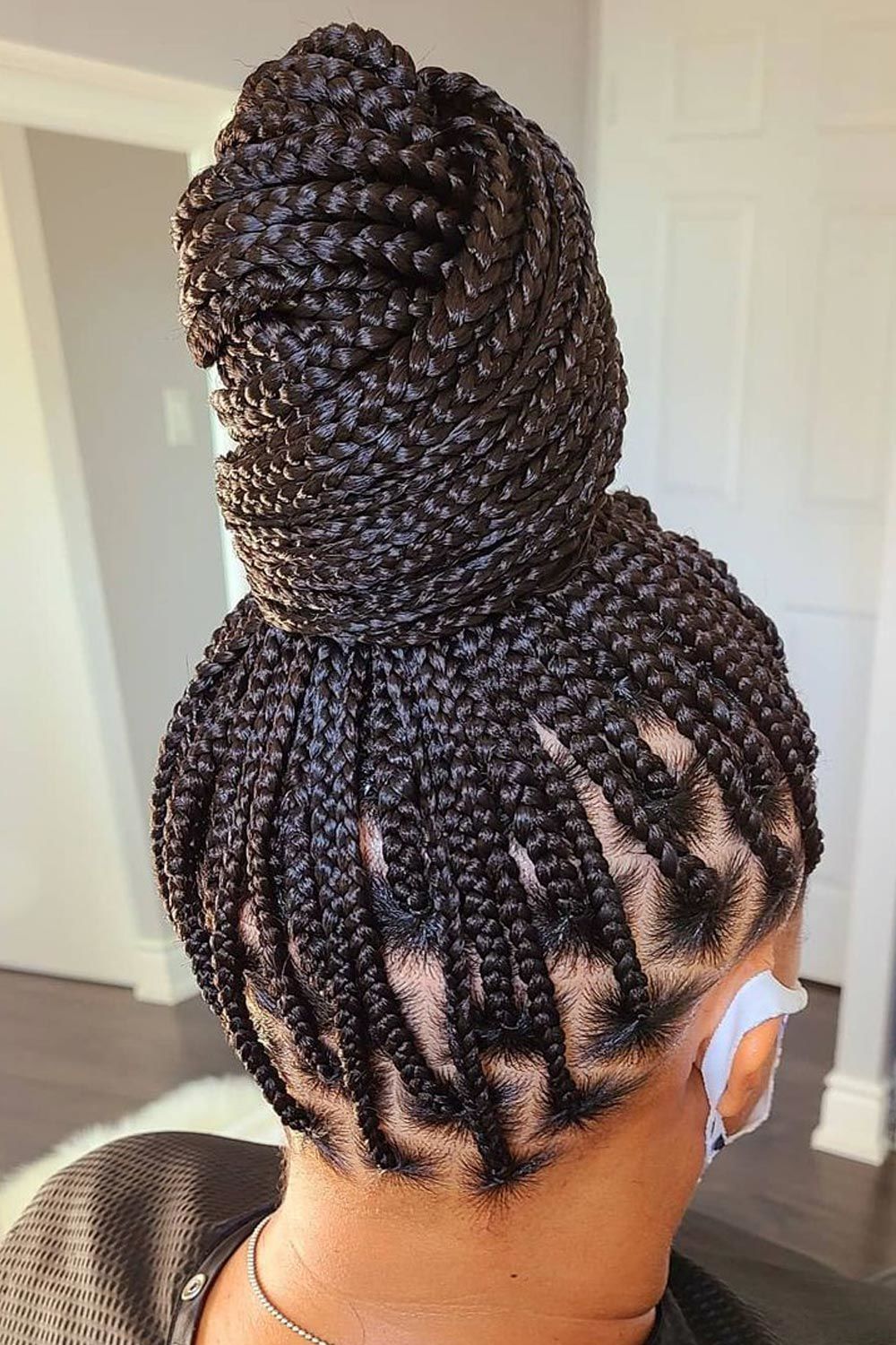 Braided Hairstyles For Knotless Box Braids 