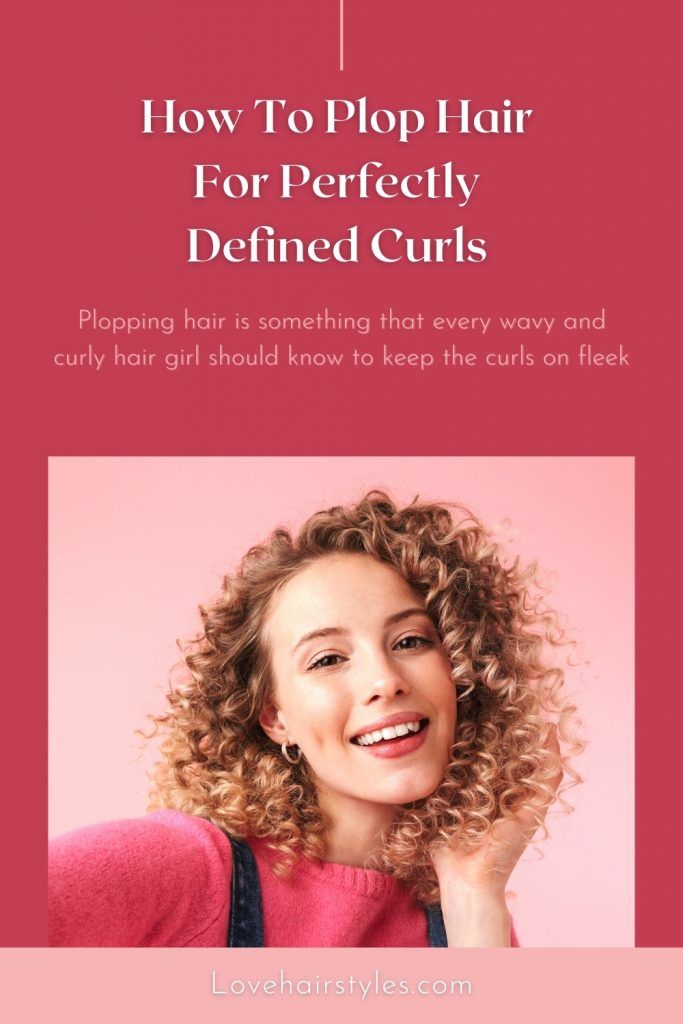 How To Plop Hair For Perfectly Defined Curls