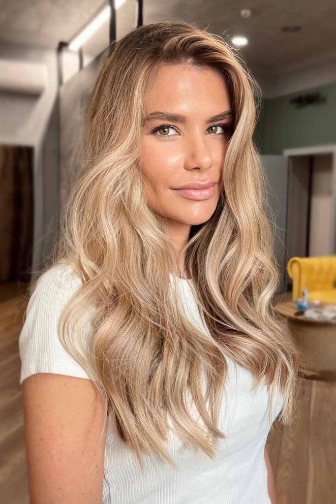 Soft Sandy Blonde Accents