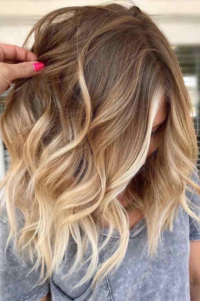 Blonde With Brown Hair Color Ideas