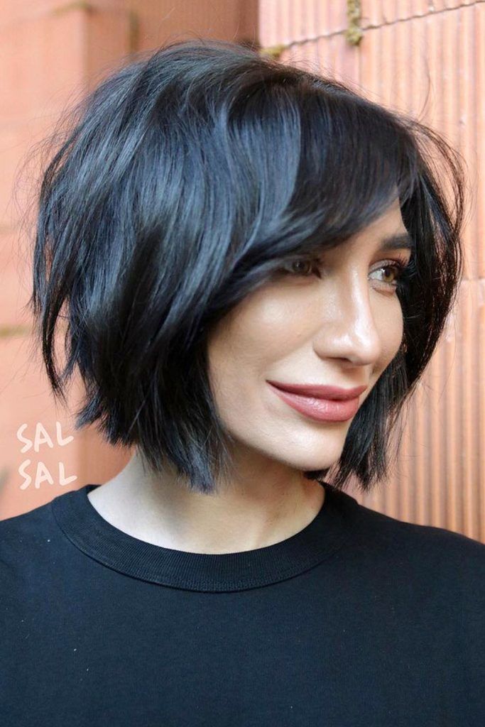 Short Layered Bob