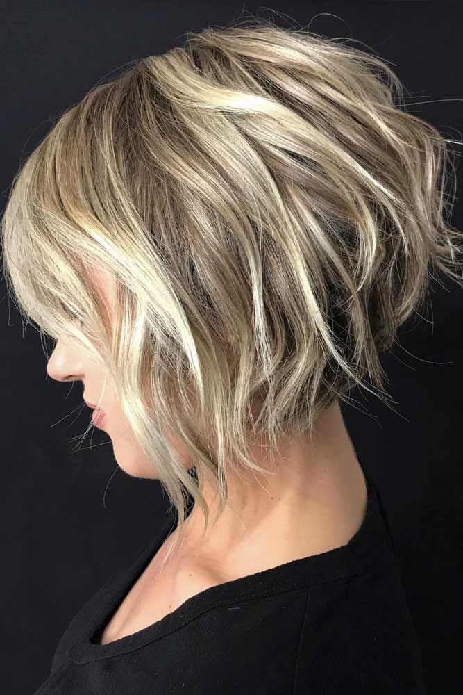 Curly Inverted Bob Haircuts 