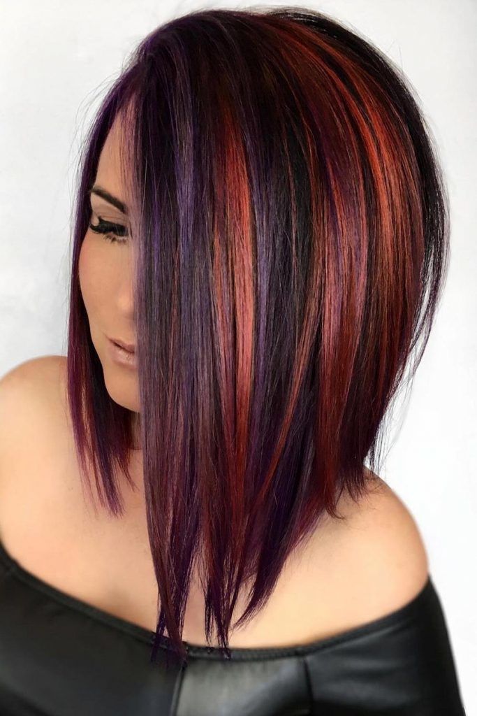 Splash Of Color + Bob Haircut