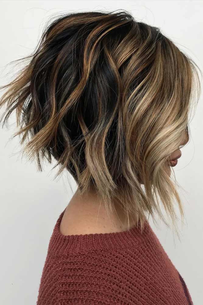 Casual Stacked Bob Style