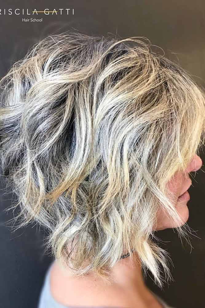 short wedge haircut for fine hair